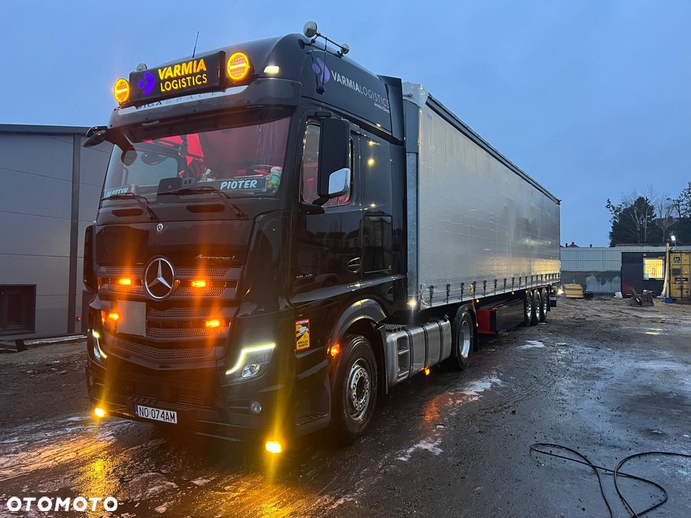 Mercedes-Benz ACTROS 1848/GIGA SPACE/KLIMA POSTOJOWA/SALONKA/STANDARD/ALUSY - 2