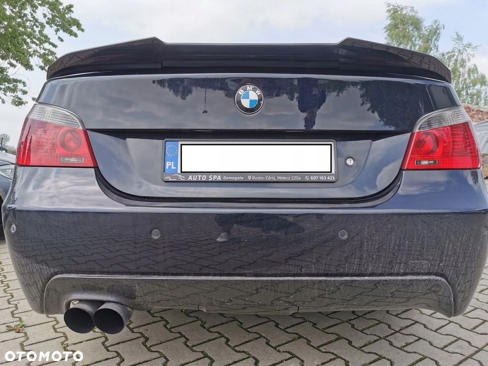 SPOILER lotka klapy BMW e60 PSM m5 czarny połysk - 3