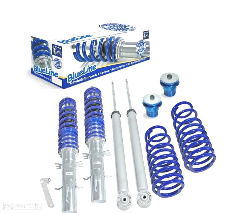 SUSPENSÃO REGULÁVEL COILOVER BLUE LINE SEAT LEON TOLEDO 1M - 1