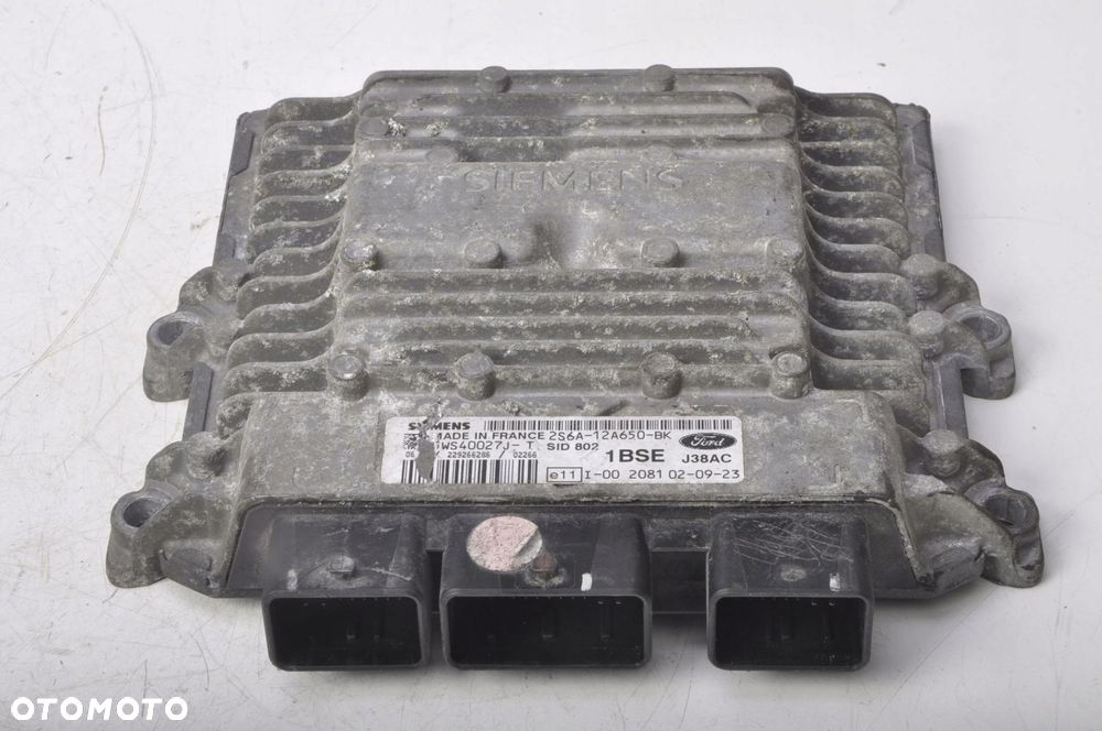 FIESTA MK6 1.6 TDCI KOMPUTER SILNIKA 2S6A12A650BK - 1