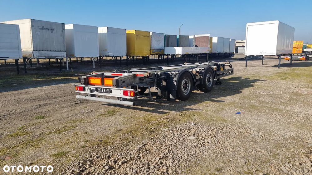 System Trailers 27.000zł netto TANDEM RAMA OCYNK BDF 7.45-7.80M 2017 ROK DHL DACHSER DPD DOLNY ZACZEP OPONY 385/55R22.5 ST.IDEALNY MOŻLIWOŚĆ TRANSPORTU - 2