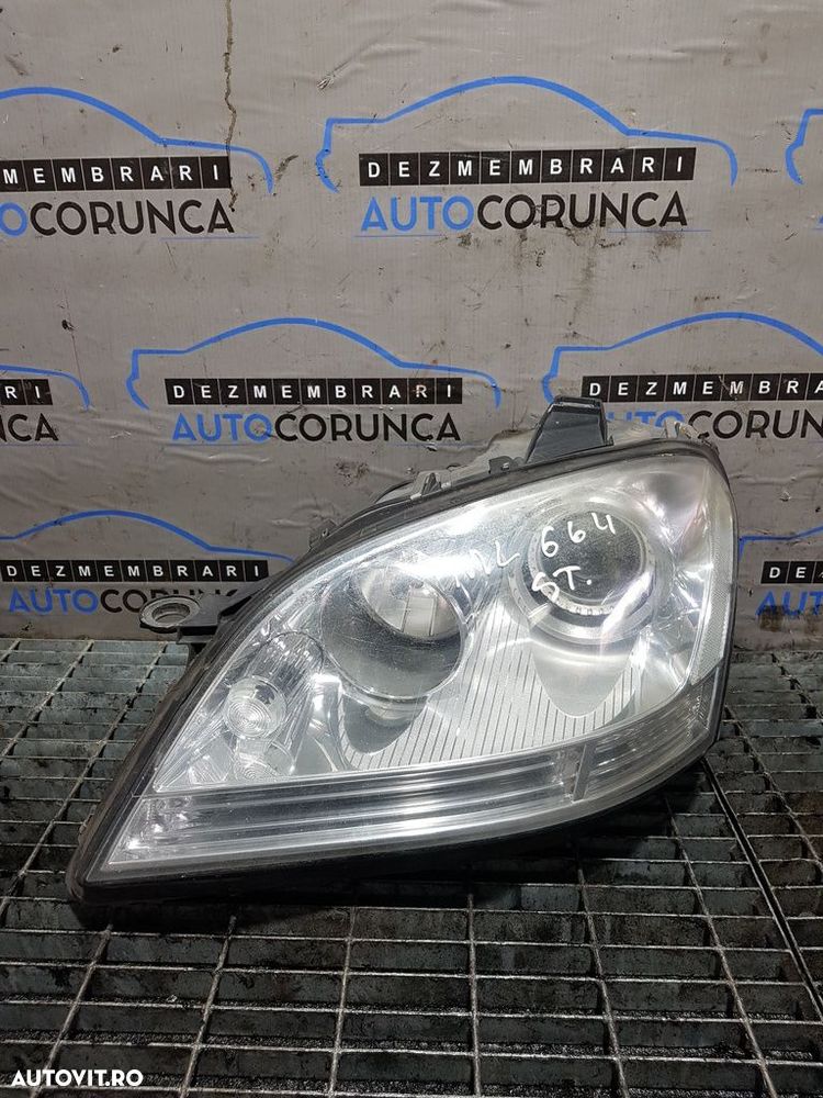 Far Stanga Mercedes ML W164 2005 - 2008 SUV 4 Usi (664) Xenon BI - XENON CRĂPAT ÎN ... - 1