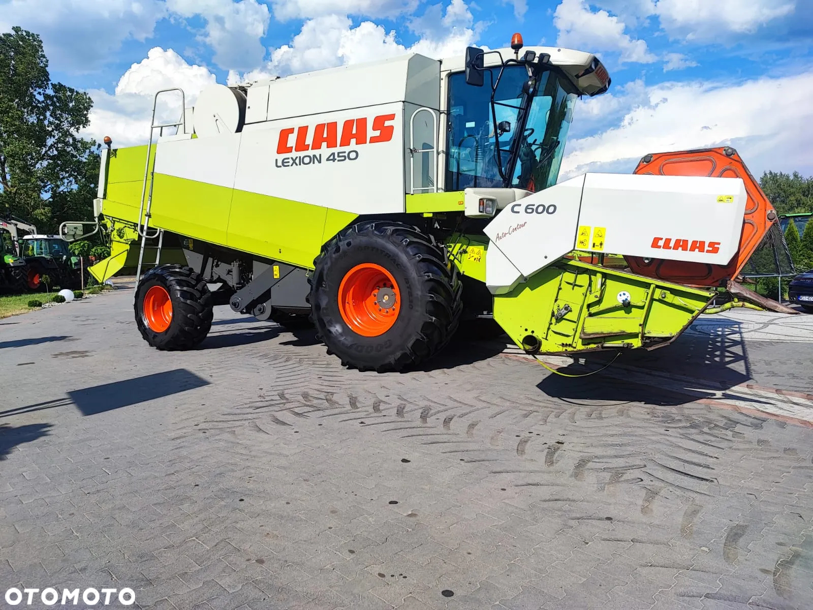 Claas Lexion 450 C600 Kombajn do Zboża C540 Lexion 430 Tucano 320 APS Tucano 350 Lexion 415 Lexion 540 - 12