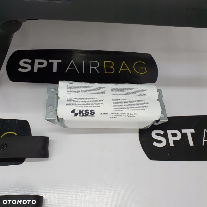 AUDI A5 LIFT DESKA ROZDZIELCZA KONSOLA KOKPIT PULPIT PODUSZKI AIRBAG AIR BAG PASY KIT SET - 8