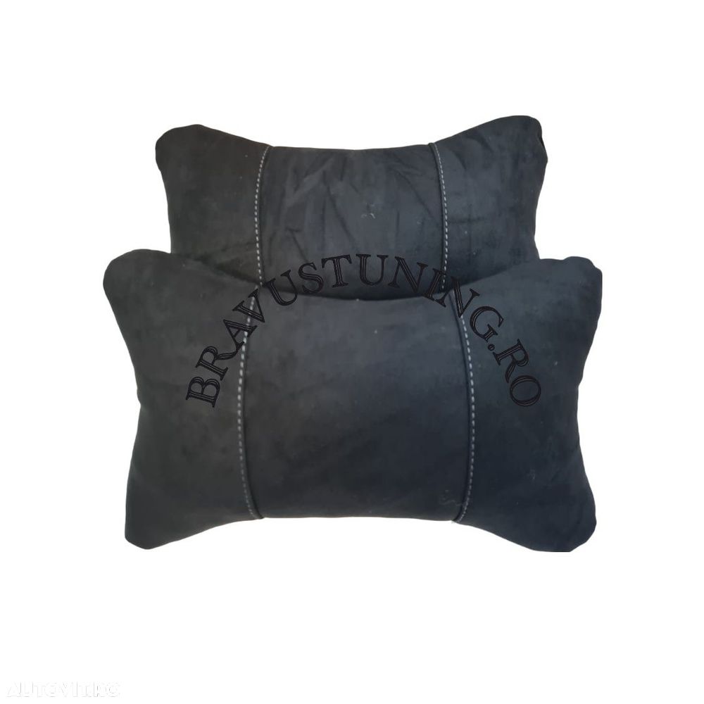 Perne tetiera auto ALCANTARA 2 buc/set CONFORT - 4