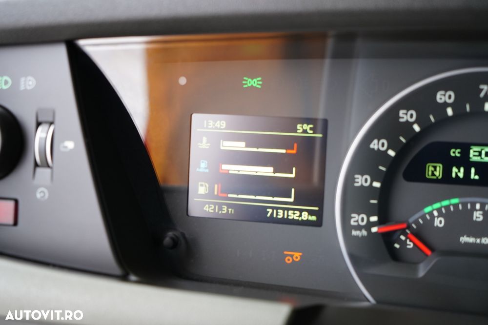 Volvo FH 460 / 7.45 M CORTINĂ / SOLO / I-SAVE / I-PARK COOL / PUNTE RIDICABILĂ ȘI DIRECȚIE / - 39