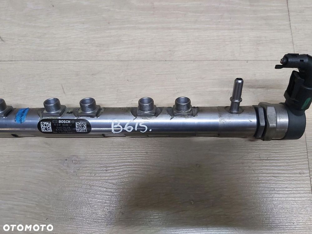 BMW Mini Toyota Verso Avensis T27 Listwa wtryskowa zawór 1,6 d4d 0445214278 - 2
