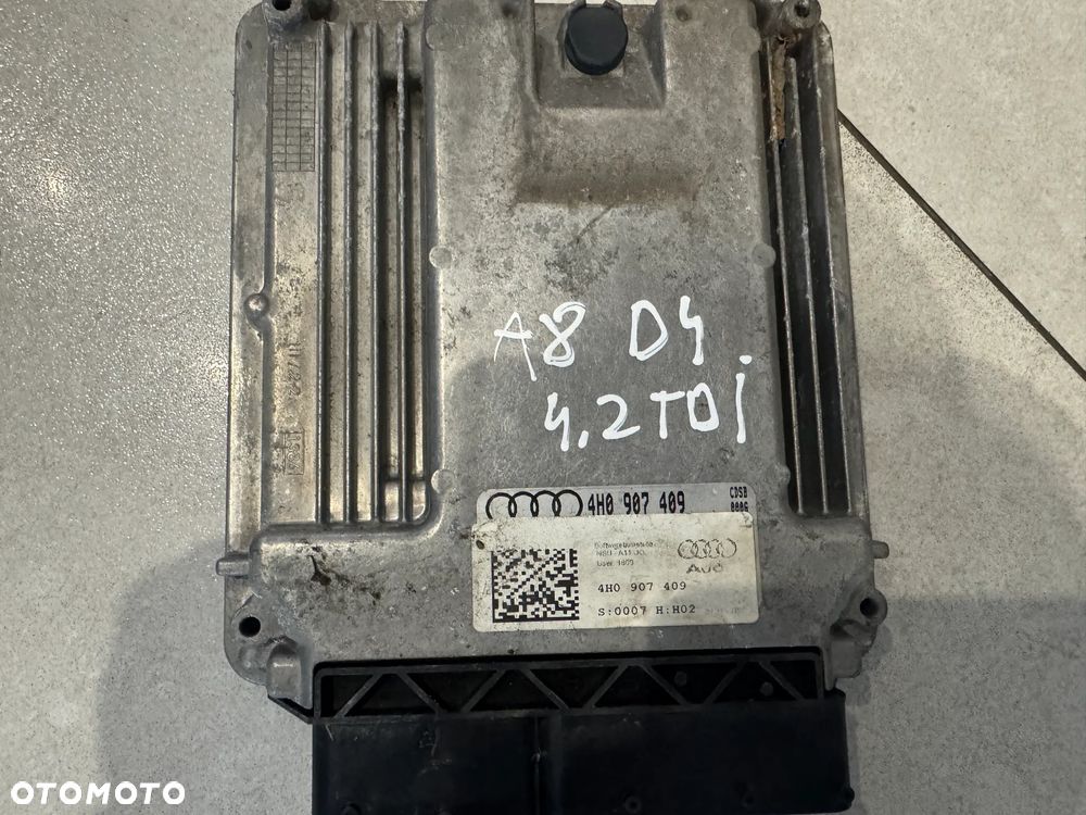 Audi A8 D4 4,2 TDI 12r- sterownik silnika 4H0907409 - 6
