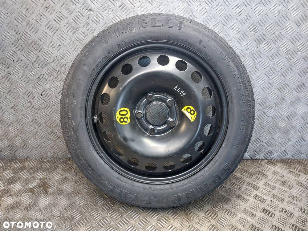 DOJAZDÓWKA 5x110 4Jx16 ET41 FI65,1 125/85R16 2002R PIRELLI SAAB 9-3 II - 1