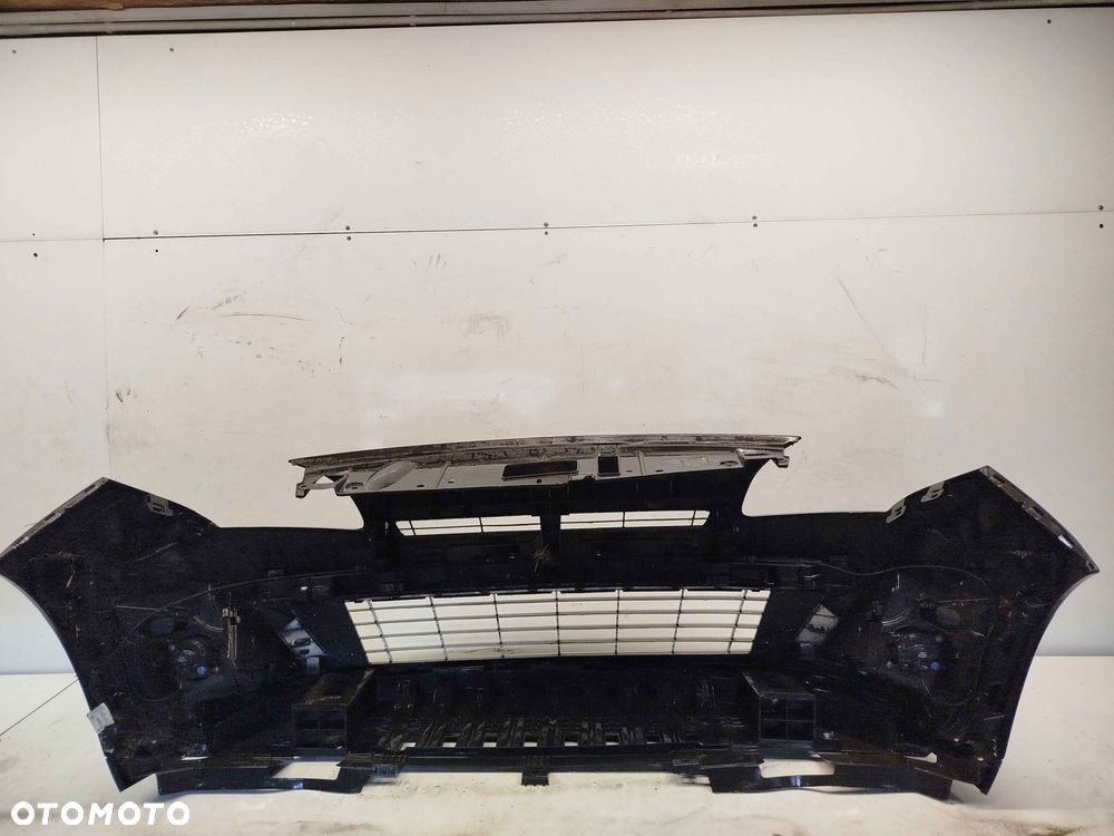 + ZDERZAK PRZÓD PRZEDNI DO RENAULT GRAND SCENIC III 3 NV676 CZARNY HALOGENY - 5