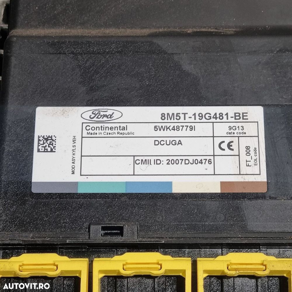 Modul Ford Kuga 2008 - 2012 (1401) 8M5T19G481BE - 4