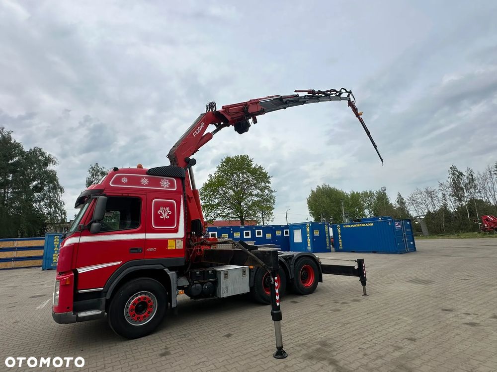 Volvo FM 420 6x4 żuraw 25 metrów - 8