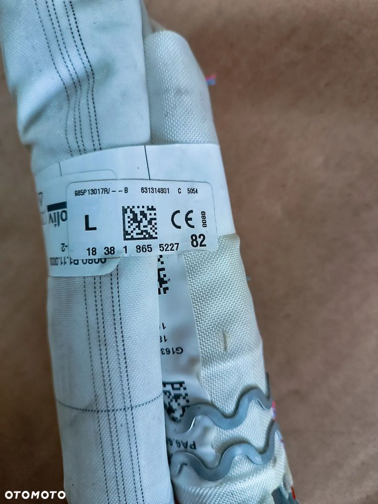 KURTYNA LEWA PODUSZKA AIRBAG RENAULT MEGANE IV HB - 2