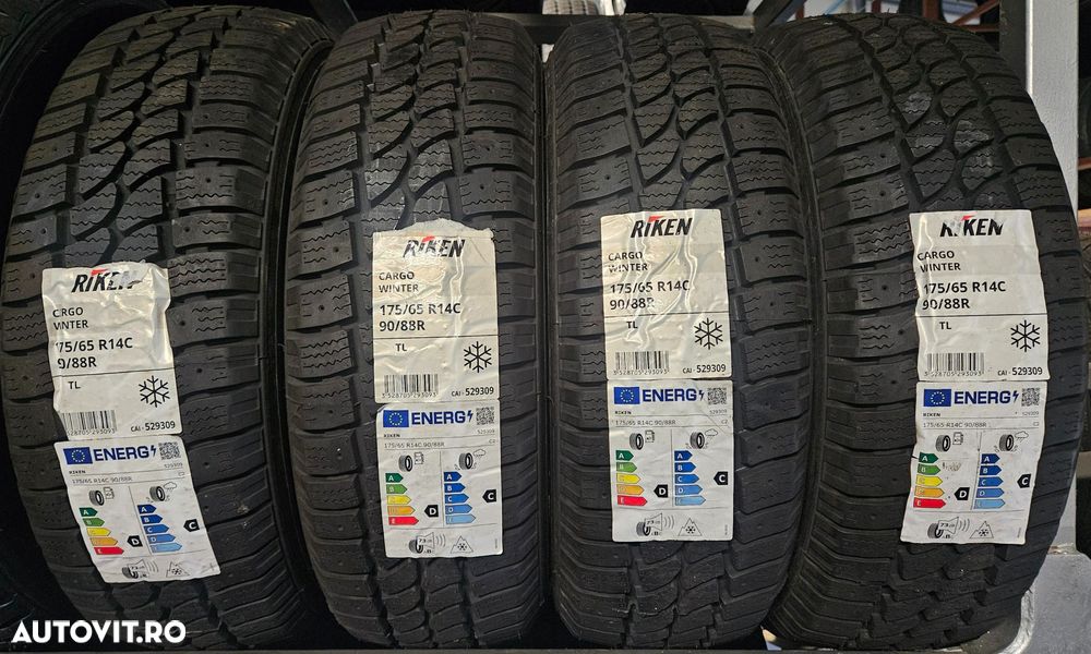 175/65 R14C, 90R, RIKEN (by Michelin), Anvelope de  M+S - 1