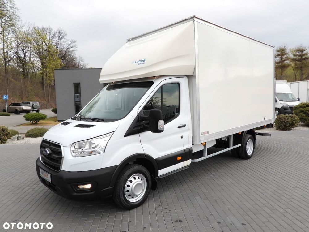 Ford TRANSIT KONTENER WINDA 8 PALET TEMPOMAT NAWIGACJA BLIŹNIACZE KOŁA KLIMATYZACJA  130KM - 18