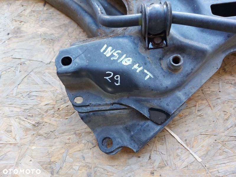 HONDA INSIGHT II 2 BELKA ZAWIESZENIA SANKI WÓZEK PRZÓD WAHACZE - 6