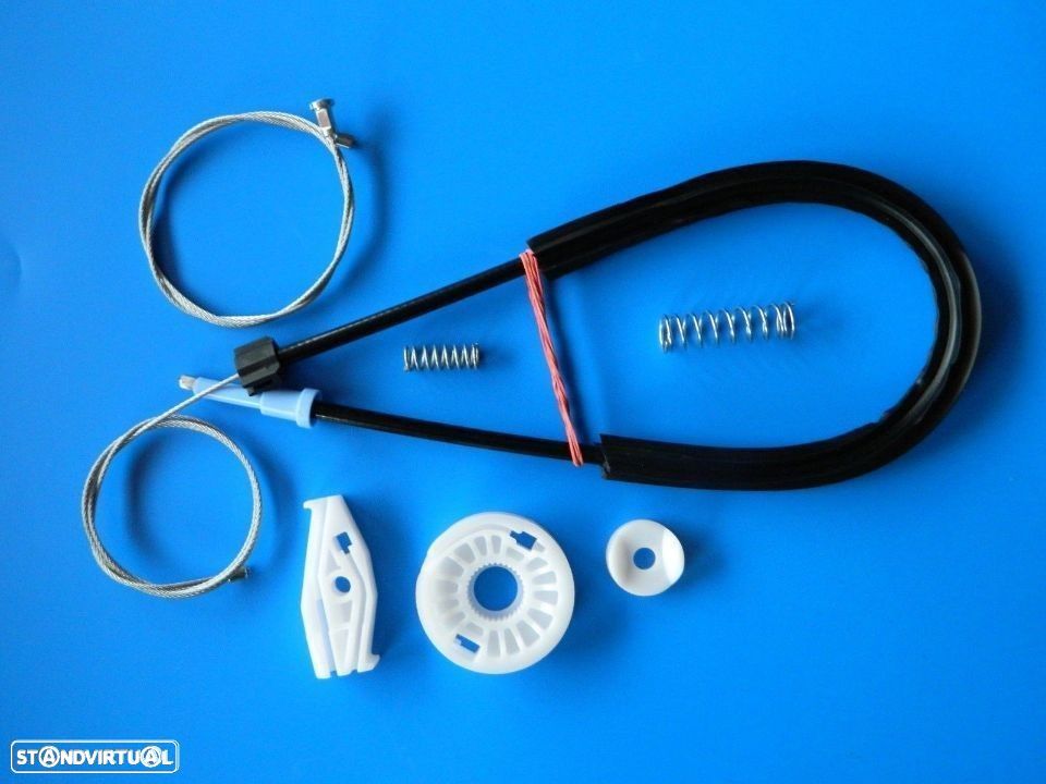 Kit reparação elevador dos vidros  vw beetle cabrio trás - 1