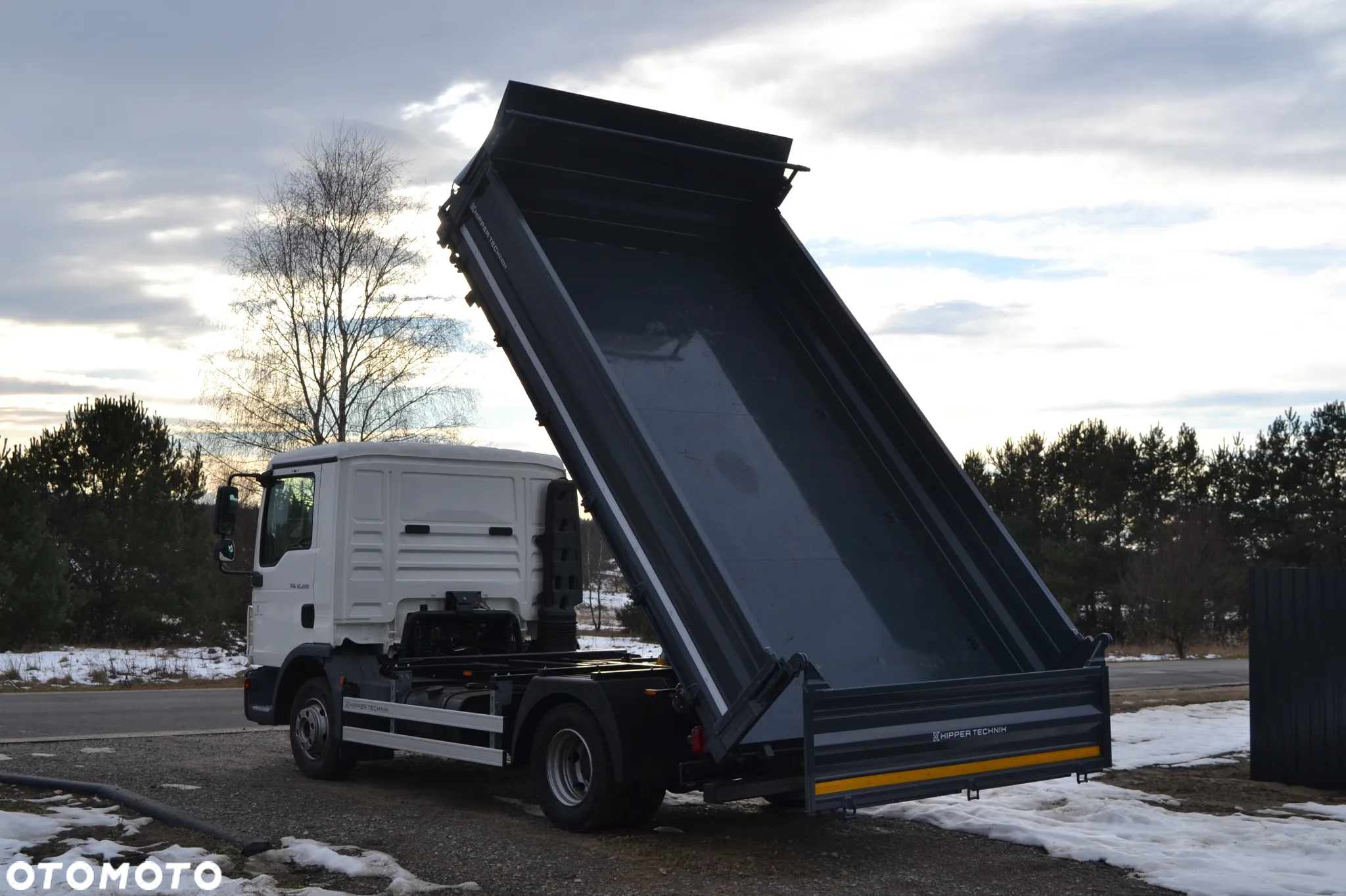MAN TGL 12.220 Nowy 3-stronny WYWROT Kiper WYWROTKA TGM 12.250 Manual Blokada Klima - 3