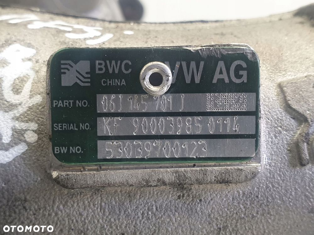 TURBOSPRĘŻARKA Audi A3 II 8P 1.8 TFSI _ 06J145701J - 2
