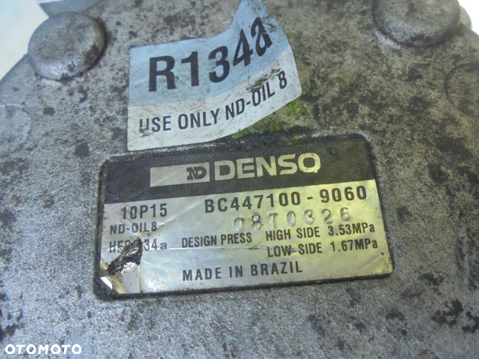 SPRĘŻARKA KLIMATYZACJI FIAT 1.6 447100-9060 - 2