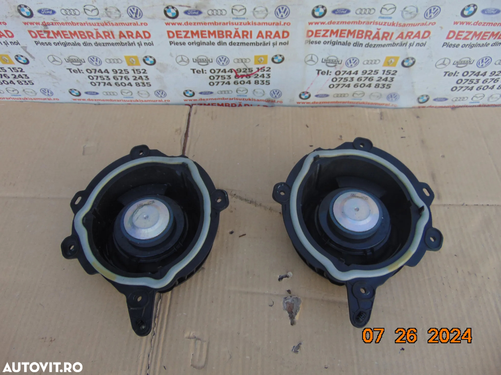Boxe usa Peugeot 208 dupa 2019 Opel Corsa F boxa usa difuzor difuzoare usi fata spate stanga dreapta - 6