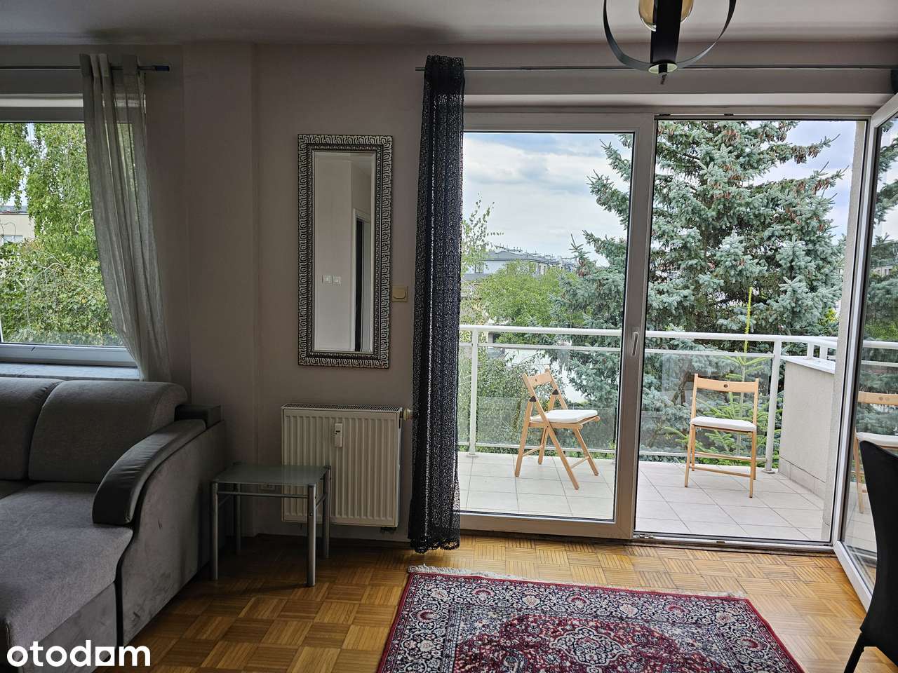 Szczęśliwice 35m umeblowane, b. ciche, z widokiem na zieleń, garaż!
