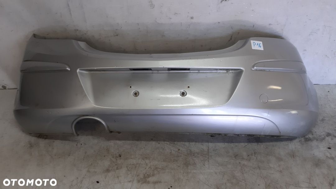 $ ZDERZAK TYŁ TYLNY DO OPEL CORSA D Z176 Z157 SREBRNY 3 D - 1