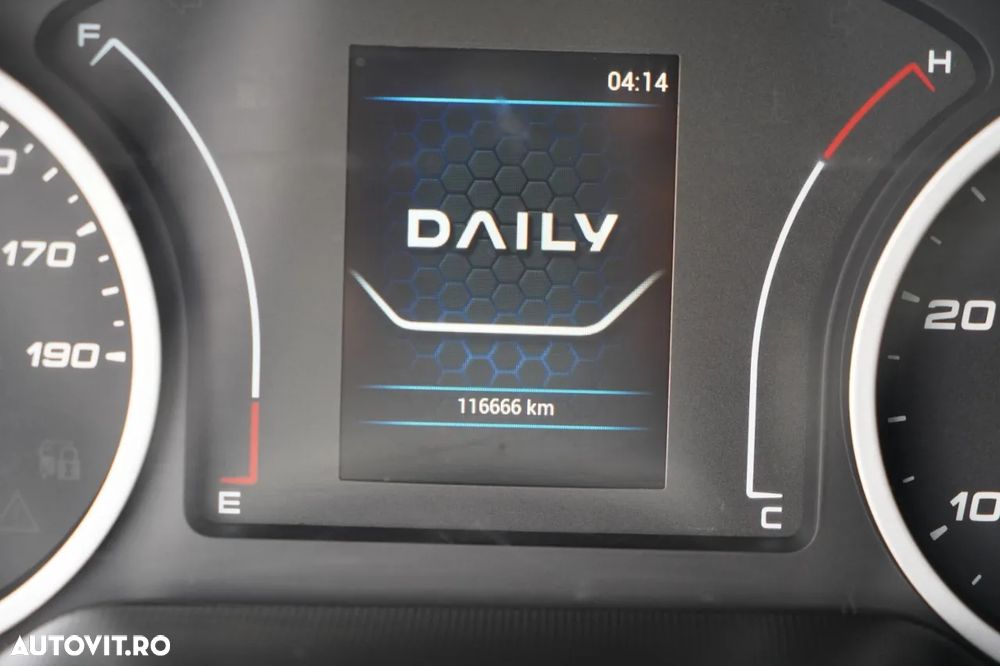 Iveco DAILY 35-160 / BASCULATOR SPATE / OȚEL / 3 LOCURI / DOUĂ / MANUAL / IMPORTAT / EURO 6 - 38