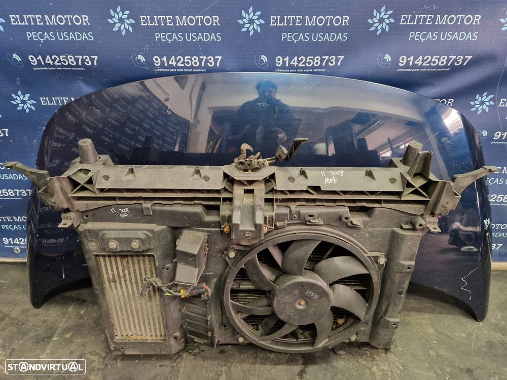 Frente completa usada PEUGEOT 3008 1.6 HDI capot parachoques oticas guardalamas - 7