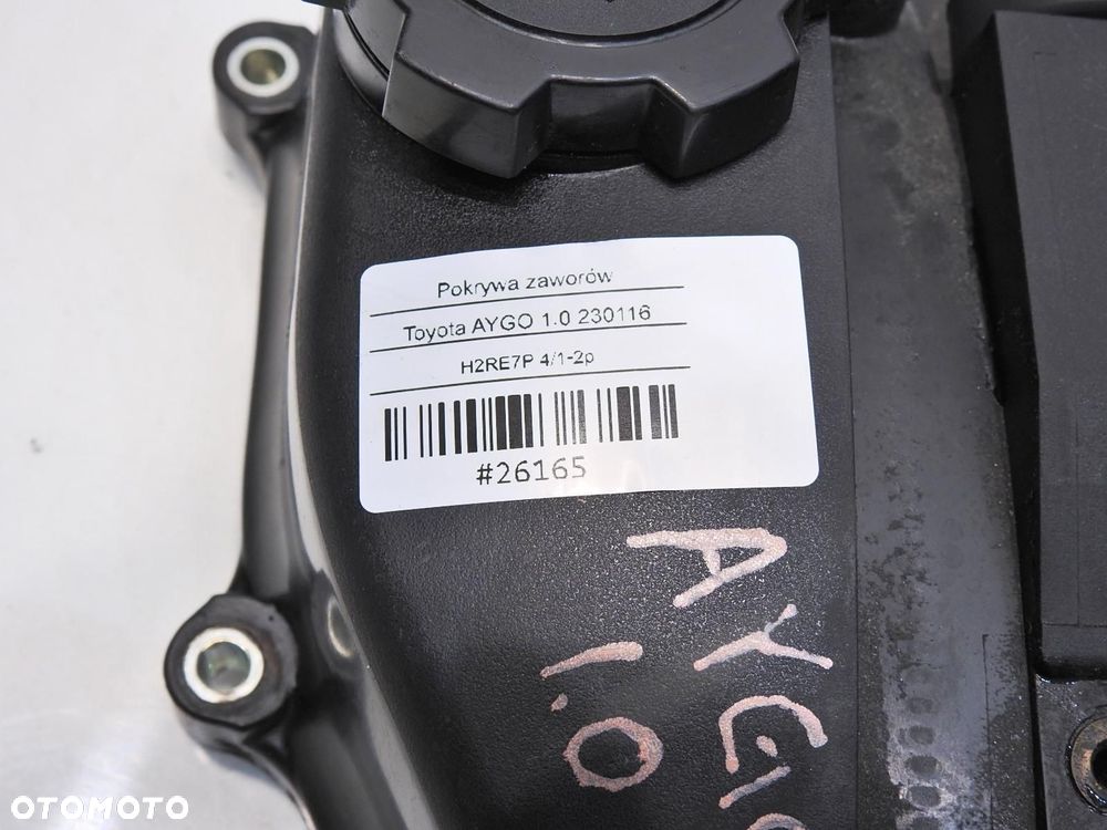 POKRYWA ZAWORÓW TOYOTA AYGO I 1.0 - 7