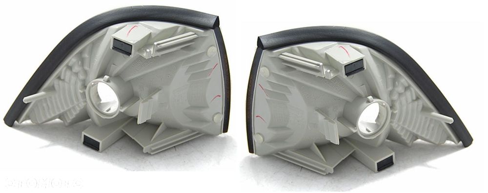 kierunkowskaz migacz biały depo kpl bmw 3 e36 90- - 2