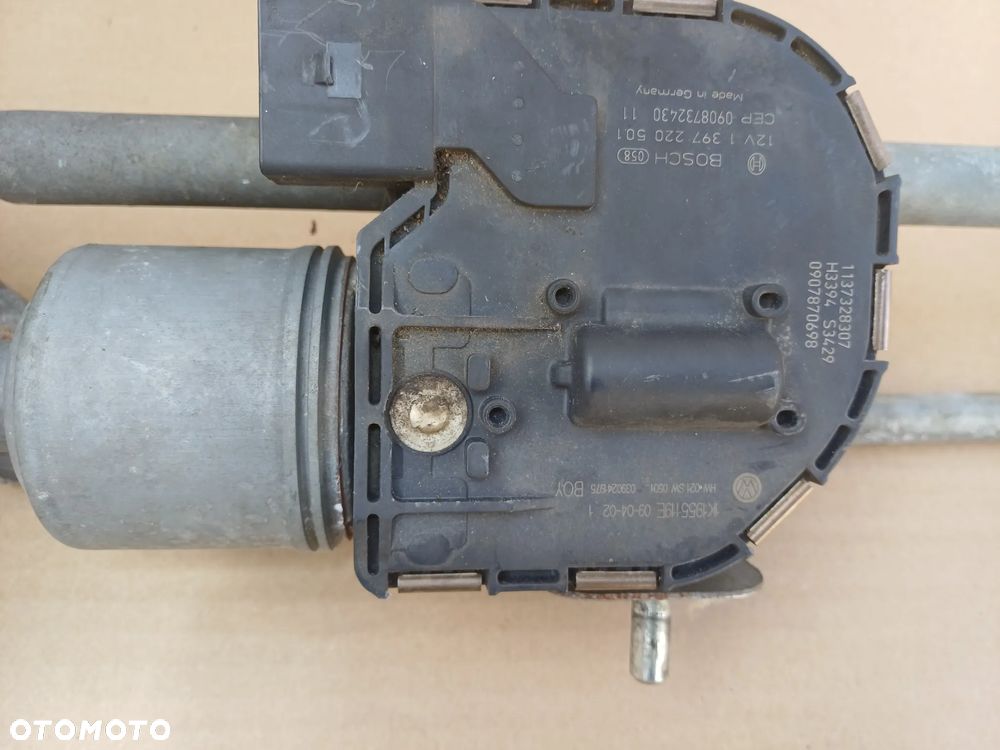 Golf V VI mechanizm silniczek wycieraczki przód Europa 1K0955119E 1K0955023G - 2