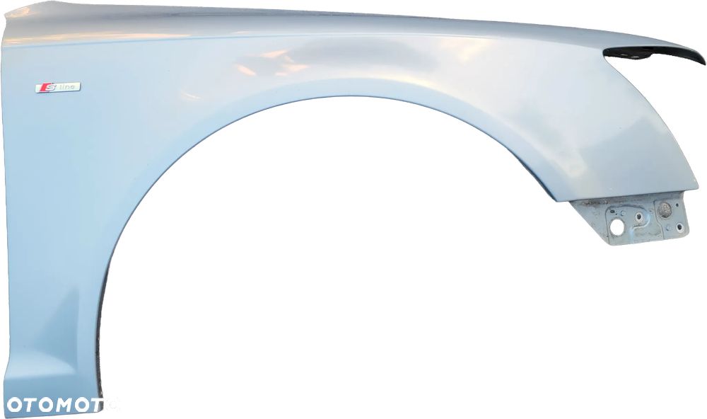 AUDI A6 C6 LIFT BŁOTNIK PRZEDNI PRZÓD PRAWY LX7V - 2