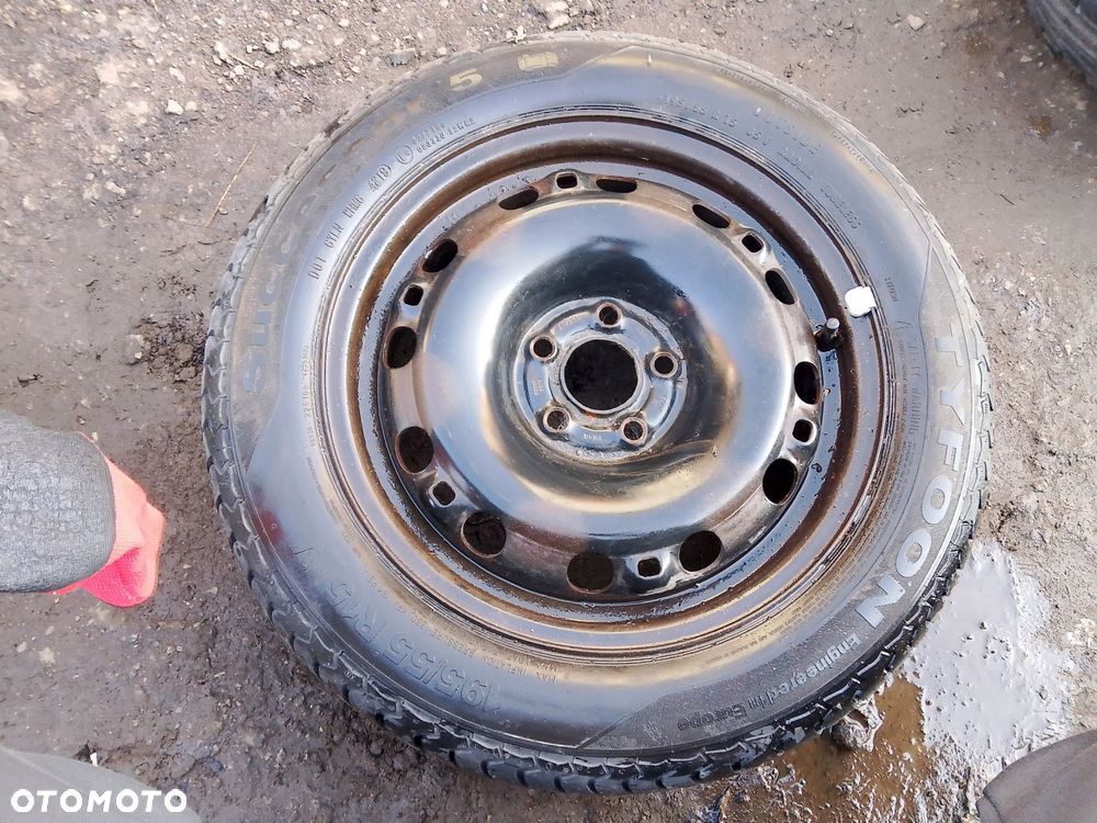 koło zapasowe vw seat skoda audi 15'' 6.0'' 5x100 et 43 6q0601027m - 1
