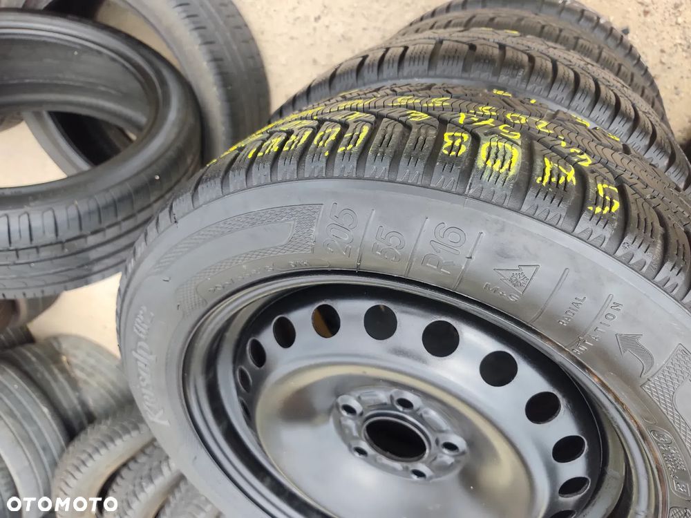 5x108 Felgi Stalowe Stal 16 Koła zimowe zima FORD MONDEO MK3 MK4 FOCUS CMAX TOURNEO TRANSIT CONNECT VOLVO C30 V40 S40 V50 6,5mm Legnica ALU-RAD 205/55 - 6