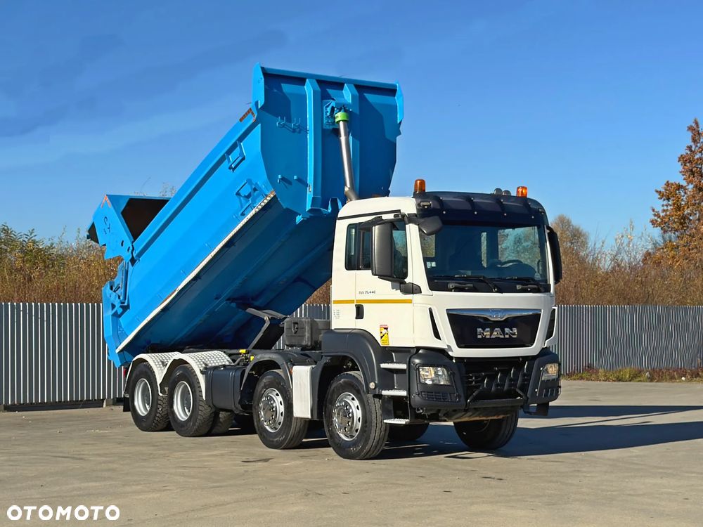 MAN TGS 35.440 * WYWROTKA KIPPER WANNA  * 8x4 - 3