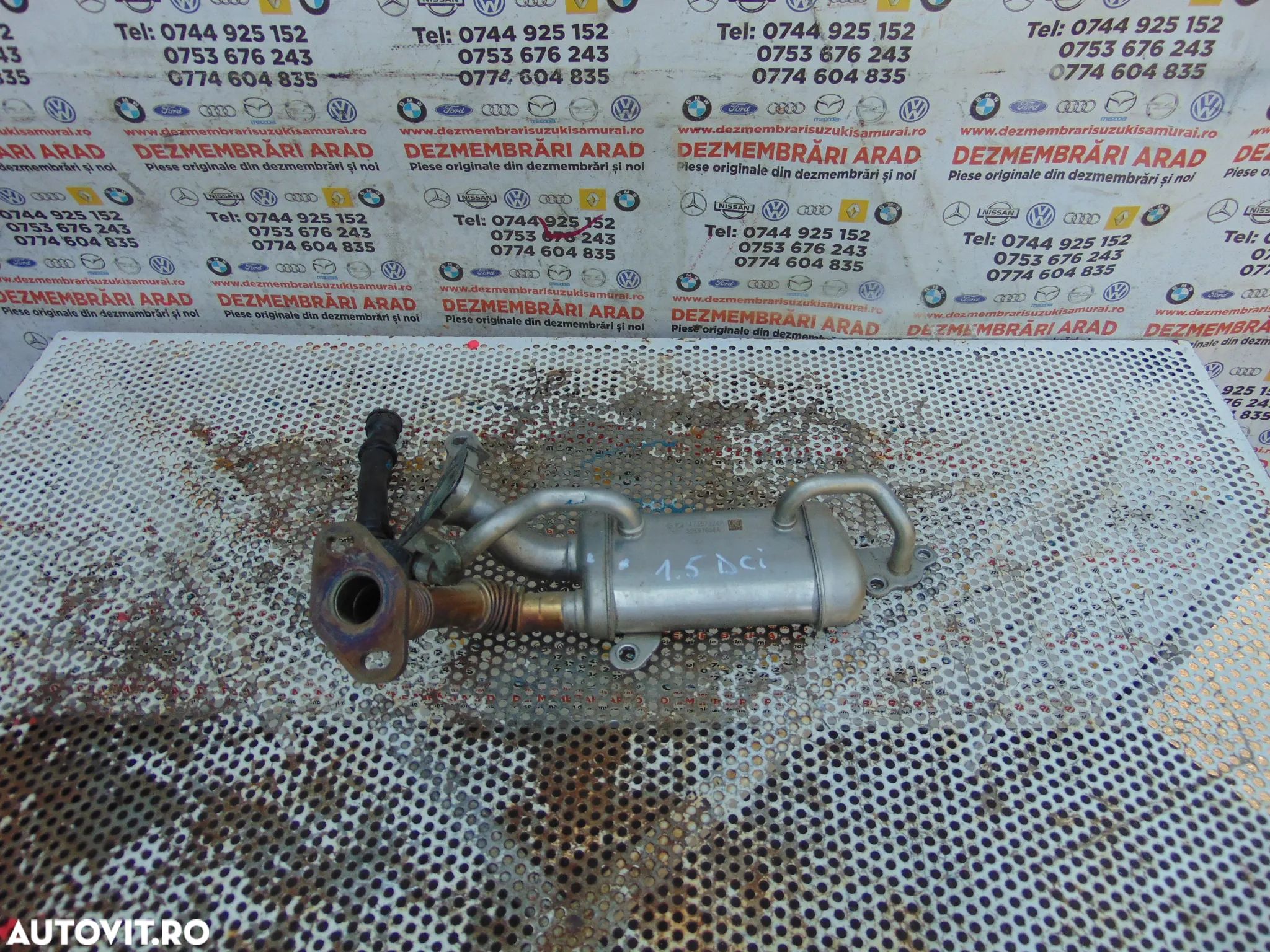Racitor gaze renault 1.5 clio 4 megane 4 euro 6 dacia duster cod 147357324r logan sandero dokker lodgy nissan qashqai mercedes w177 w247 kadjar captur kangoo - 1