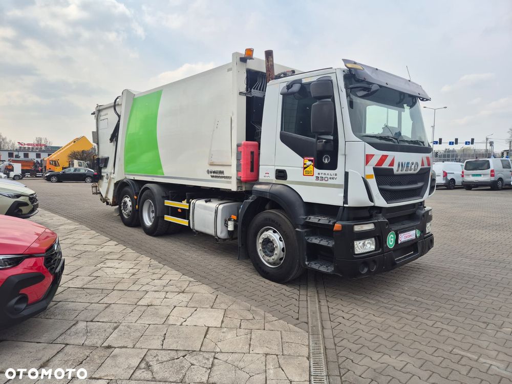 Iveco Stralis 330 EEV+ / FAUN VARIOPRESS 11 / PO SERWISIE / 1WŁ / BEZWYPADKOWY / MOCNA SKRZYNIA / MOŻLIWOŚĆ SAMEJ RAMY - 7