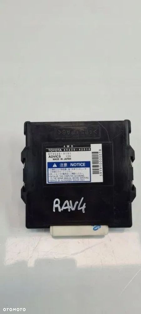 STEROWNIK MODUŁ ALARMU NAPĘDU TOYOTA RAV4 III 06- - 5