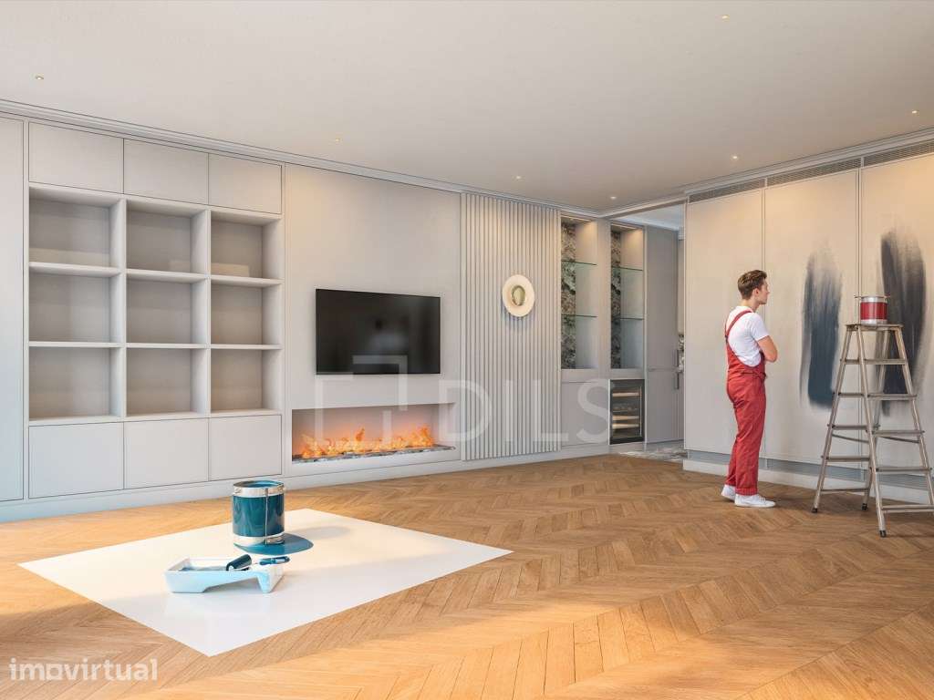 Apartamento T2 com piscina interior e garagem no Bairro Azul em Lisboa - Grande imagem: 4/67