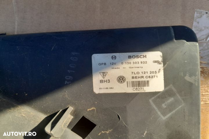 Electroventilator racire motor / AC 2.5TDI  7L0121203F 130303922 MX12 - 3