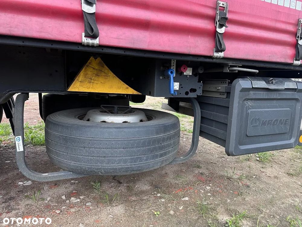 Krone FIRANKA STANDARD / DACH PODNOSZONY / OŚ PODNOSZONA - 14