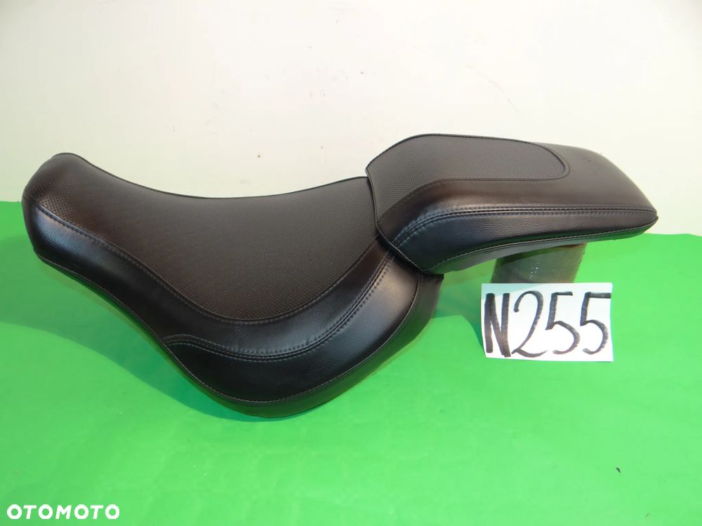 N255 HARLEY DAVIDSON FAT BOY !! AKCESORYJNE !! SIEDZENIE KANAPA KIEROWCY I PASAŻERA FLFB FLBFS FAT BOY 114 M8 pasuje do modeli z lat 18 - 2O24 OEM 52000333. - 1