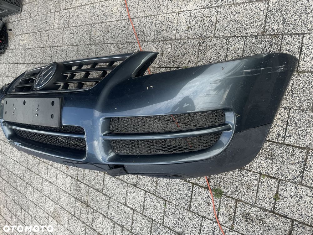 VW TOUAREG 7L LD7V ZDERZAK PRZOD KOMPLETNY - 4