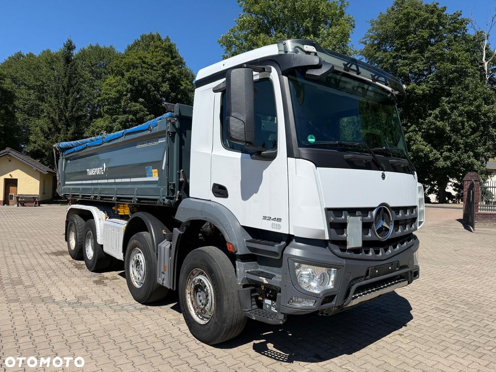 Mercedes-Benz 3246 AROCS wywrotka 3-str. MEILLER, BORDMATIC, 376 t.km.! - 4