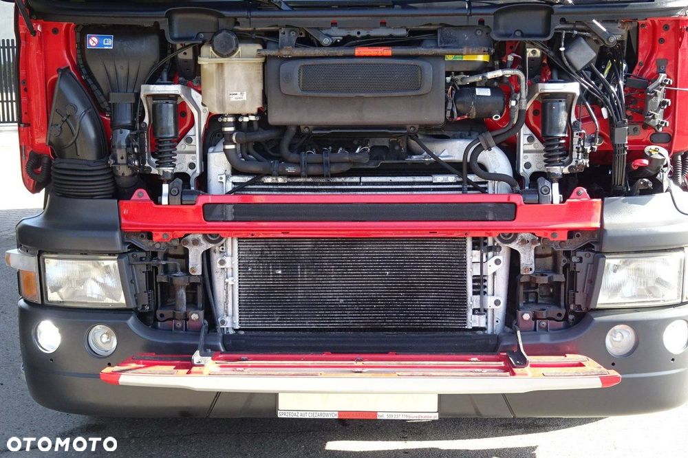 Scania P250 Euro 6 sypialna firanka wys.2.60 winda poduszki sprowadzony - 12