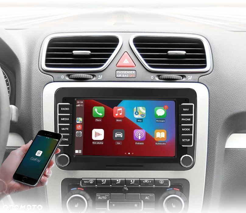 Radio nawigacja Volkswagen VW SEAT Passat B6 B7 Golf Android 6GB 128GB - 1