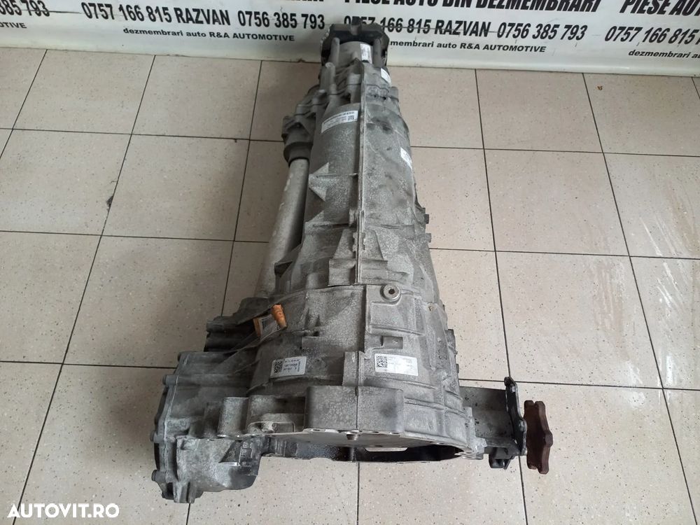 Cutie Viteze Automata Audi A8 4H D4 3.0 Tdi Quattro Cod Cutie MXU 94.000 Km An 2010-2011-2012-2013-2014-2015-2016-2017 Testata Dezmembrez Audi A8 4H D4 3.0 Tdi Quattro Motor CDT Cutie MXU Volan Stanga - Dezmembrari Arad - 4