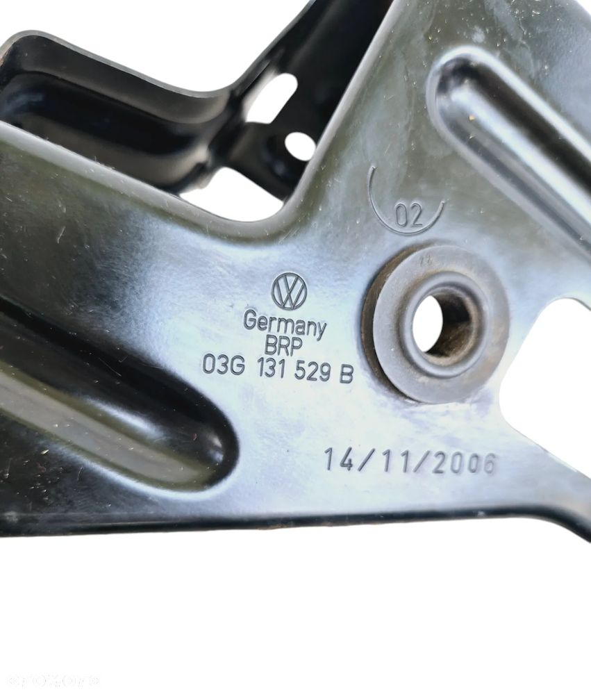 UCHWYT MOCOWANIE CHŁODNICY POWIETRZA INTERCOOLERA AUDI A6 C6 2.0 TDI 03G131529B - 7