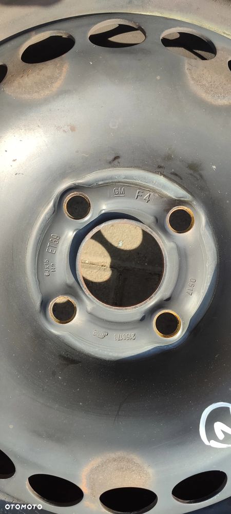FELGI STALOWE 4x100 6Jx15 CALI ET39 OPEL CORSA D CORSA E GRANDEPUNTO KOMPLET 4sztuki - 6